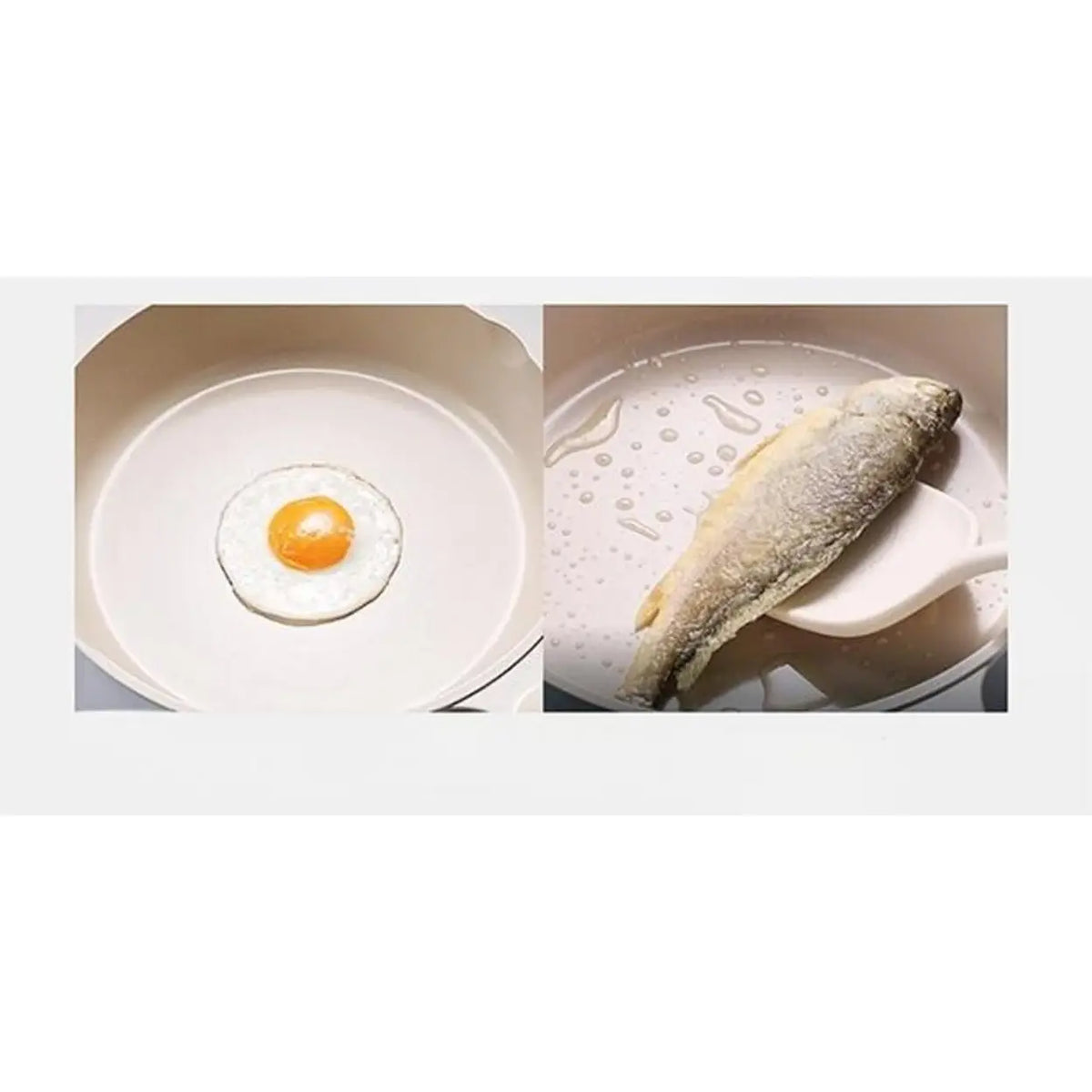 Poêle COOKER KING - 24 cm - revêtement antiadhésif en céramique et titane