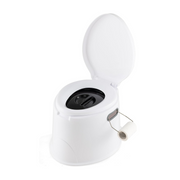 Coast Camping Toilet Toilette de voyage portable - blanc