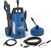 HYUNDAI nettoyeur haute pression 1500W - Ensemble complet de luxe - 360 L/h - Comprend de nombreux accessoires - buses - nettoyeur de terrasse - réservoir de savon