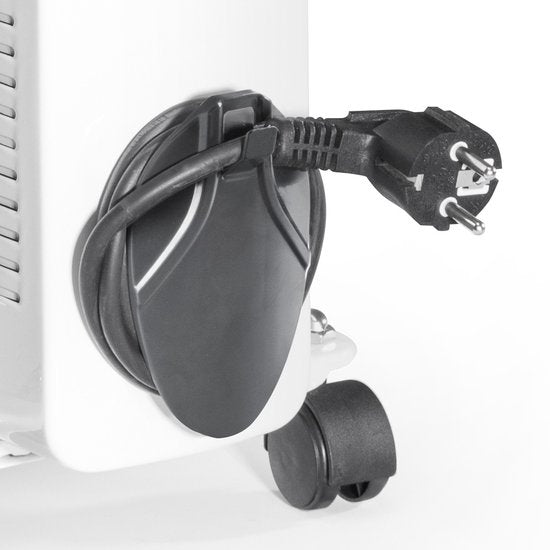TROTEC Radiateur électrique à bain d'huile TRH 21 E - 3 niveaux de température - 8 minutes de chauffe - fonction antigel