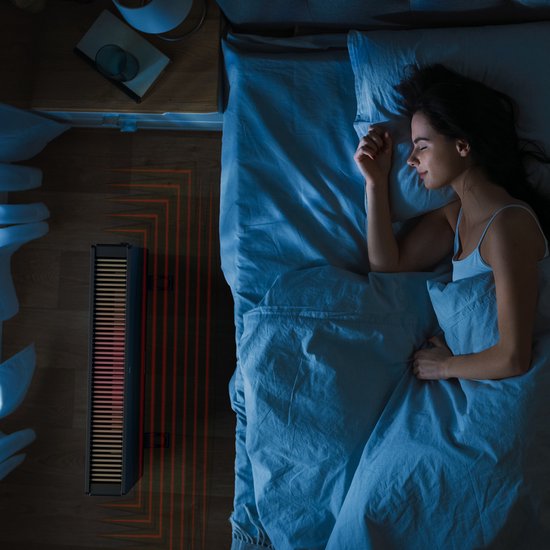 Auronic Radiateur - 2000W - Chauffage électrique - Chambre, salon ou maison - Noir