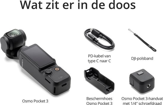 DJI Osmo Pocket 3 - Caméra d'action