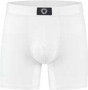 Fibershirts Anti-Sweat Boxer Shorts - Sweat Pad intégré - MicroModal respirant - Anti-Transpiration - Hommes - Taille XL - Blanc