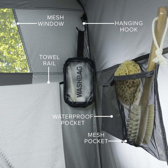 Colapz - Tente pop-up de luxe – Tente de camping de qualité supérieure – Facile à utiliser – Tente de douche