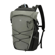 J.ZAO ochama × J.ZAO, sac à dos de randonnée de la gamme sportive pour une utilisation en extérieur, 25 l, soutien dorsal respirant, vert nuageux