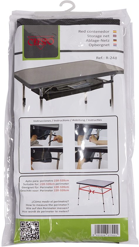 Crespo - Filet de rangement - R/273 - Universel - XL