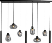 Steinhauer - lampe suspendue - Reflexion - noir - verre métal - lampe design - E27_GU10 - 3796ZW