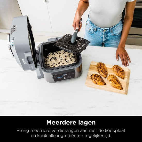 Ninja Speedi Rapid Cooker et Airfryer - Multicuiseur - 10 fonctions de cuisson - 5,7 litres - ON400EU