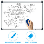 Coast Whiteboard Magnette Table écrit tableau mural memoboard avec cadre en aluminium 60 x 40 cm