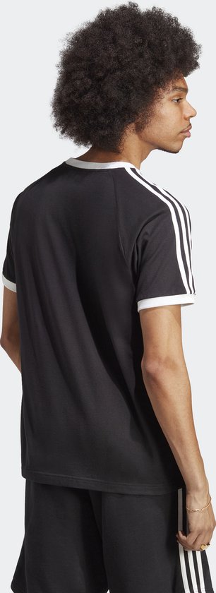 T-shirt adidas Originals Adicolor Classics 3-Stripes - Homme - Noir - L