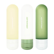 JORDAN&JUDY Flacons de voyage rechargeables en silicone - 50 ml - Réutilisables, étanches