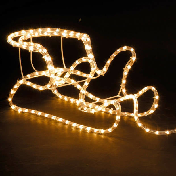 Lumières de Noël Generic, Renne de Noël avec traîneau, Blanc chaud