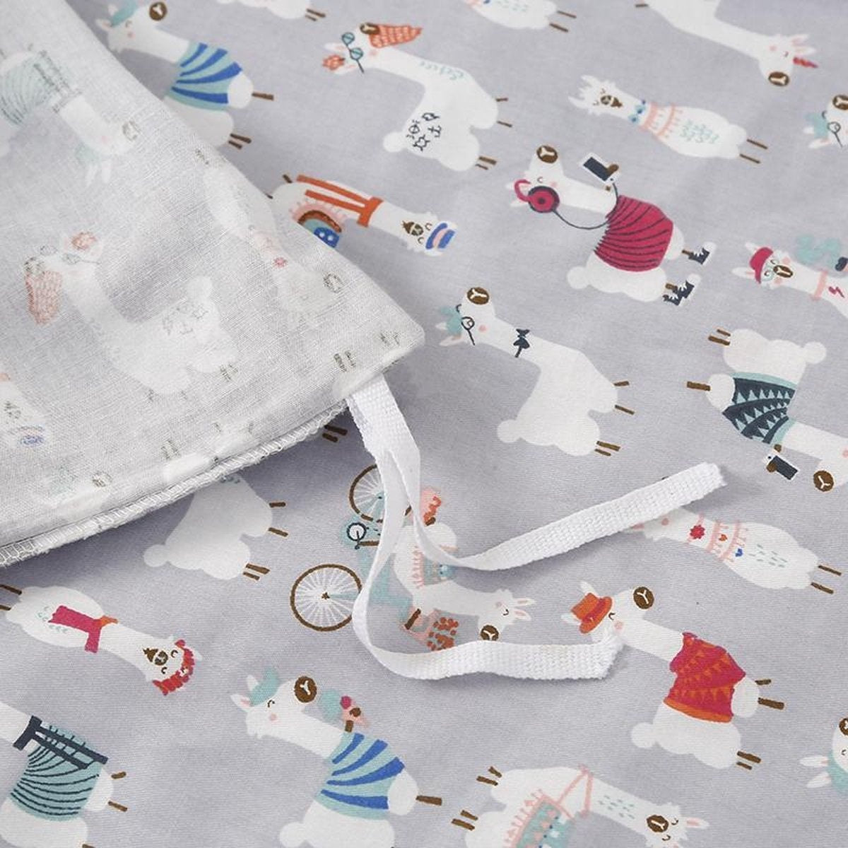 Housse de couverture lestée Litollo - Enfant (100x150cm) - 4 saisons - Motif animal