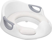 Siège de toilettes universel pour enfants - Siège de toilettes pour enfants - Réducteur de WC - Siège de toilettes portable avec poignées - Antidérapant - Blanc
