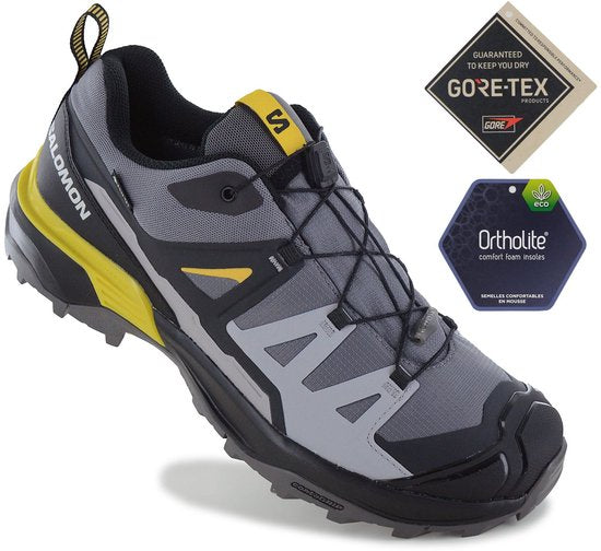 Salomon X ULTRA 360 GTX - GORE-TEX - Chaussures de randonnée pour homme, chaussures de trekking, gris 477403