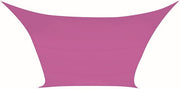 Perel Toile d'ombrage, hydrofuge, 2 x 3 m, 160 g/m², polyester, rectangle, fuchsia