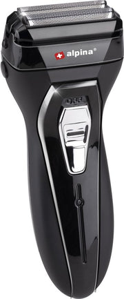 alpina Shaver with Trimmer - Rasoir - Tondeuse à barbe avec brosse de nettoyage et capuchon de protection