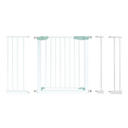 Coast Stairgate Extra High - Incl. Extenders - Pour animaux de compagnie et bébés - Vert / Blanc