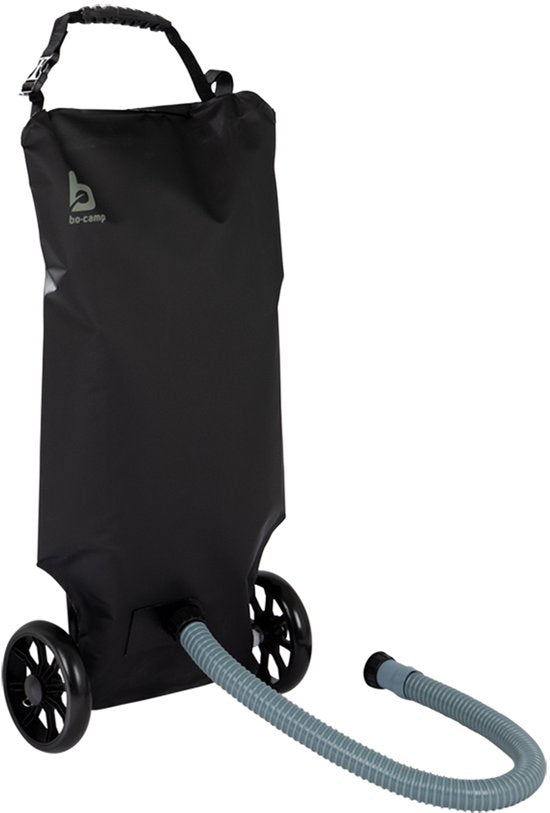 Bo-Camp - Poubelle pour eaux usées - Sur roulettes - 24 litres