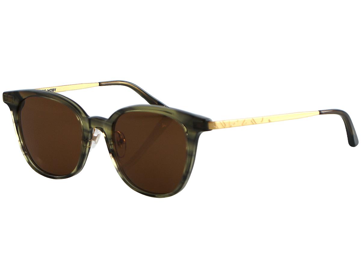 Lunettes de soleil Dick Moby Athene - Acétate biologique durable - Verres ZEISS UV400 - Green Leaves