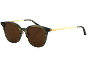 Lunettes de soleil Dick Moby Athene - Acétate biologique durable - Verres ZEISS UV400 - Green Leaves