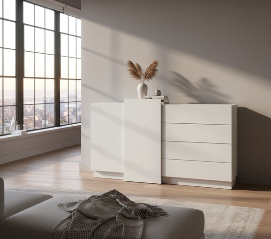 VDD - Armoire - Armoire murale - Buffet - Commode - Blanc - Moderne