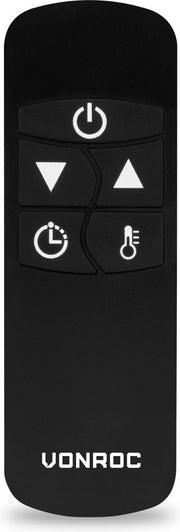 VONROC Télécommande pour les appareils de chauffage PH507AC/PH508AC/PH509AC/PH516AC