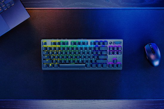 Razer DeathStalker V2 Pro Tenkeyless - Clavier gaming sans fil - TKL - RGB - QWERTY - Noir