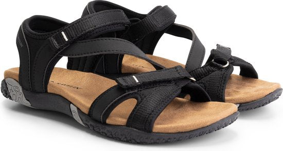 Travelin' Helsem Femme - Sandales de randonnée - Noir