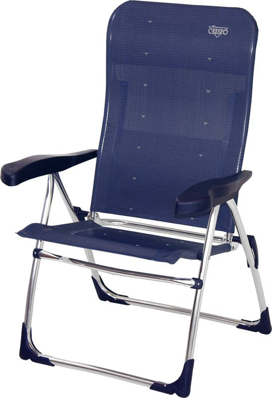 Crespo - Chaise de plage - AL/206 - Bleu foncé