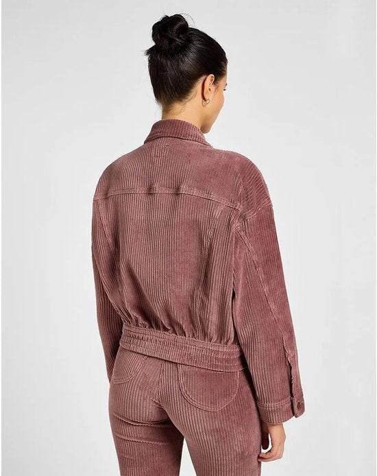Veste Lee Batwing Rider rose, taille S, femme