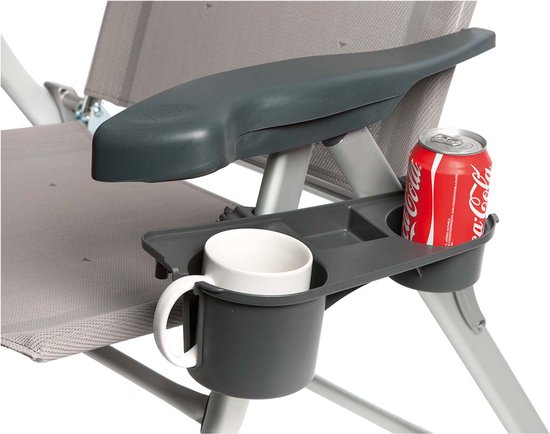 Bo-Camp - Table d'appoint - Universelle - 3 compartiments