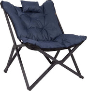Bo-Camp - Industrial - Fauteuil de détente - Brandon - Cationic - Bleu