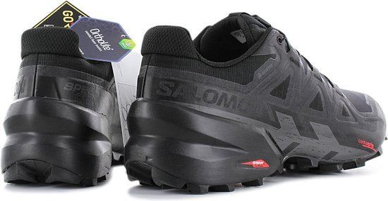Salomon Speedcross 6 GTX - GORE-TEX - Chaussures de trail pour homme, chaussures de course à pied, noir 417386, pointure : EU 46 UK 11