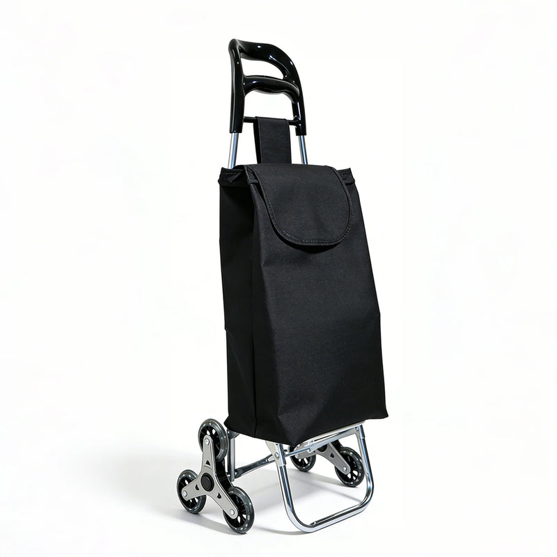 Chariot à courses Tahang pour monter les escaliers - 25 L - Pliable 2-en-1 - Jusqu'à 25 kg
