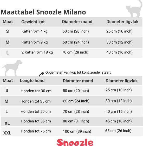 Snoozle Donut Hondenmand - Zacht en Luxe Hondenkussen - Wasbaar - Fluffy - Hondenmanden - 70cm - Licht Grijs