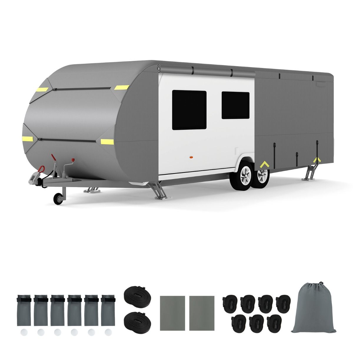 Housse pour camping-car Coast - respirante et coupe-vent - protection à 5 couches - taille M