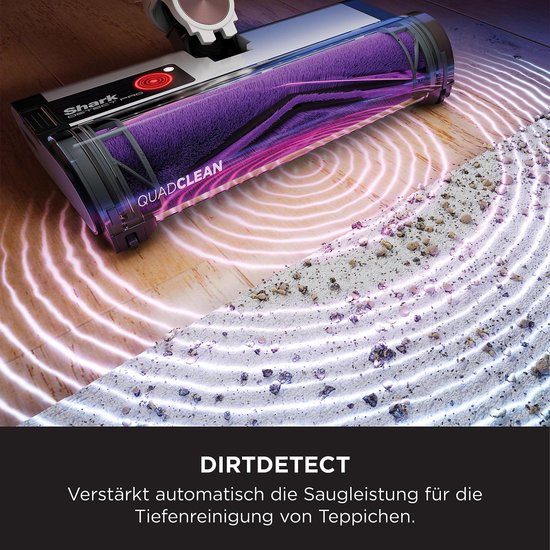 Aspirateur sans fil à batterie Shark Detect Pro IW1611DE avec brosse rotative
