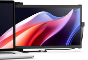Mobile Pixels Duex Max DS - Écran portable - Écran 14,1 pouces - FHD - 60 Hz - Écran portable - Moniteur portable - Écran d'appoint pour ordinateur portable