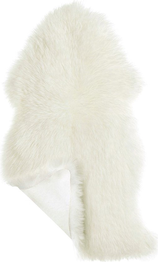 Home&Comfort Peau de mouton - Crème - 90x60 cm - Peau de mouton douce et chaude