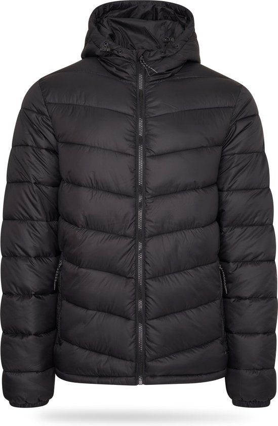 Pierre Cardin - Veste matelassée d'hiver pour homme - Noir - Taille M