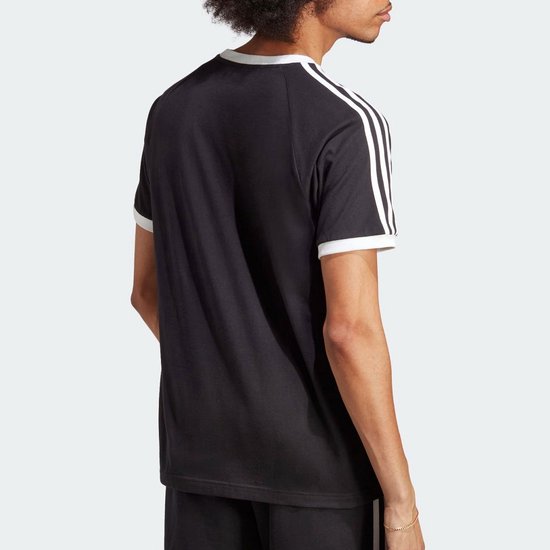 T-shirt adidas Originals Adicolor Classics 3-Stripes - Homme - Noir - L