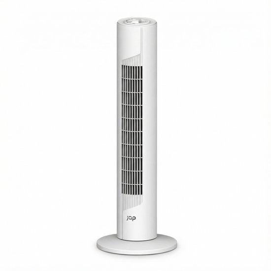 Ventilateur économe en énergie - Ventilateur colonne avec 3 vitesses et oscillation - Chambre à coucher - Blanc - JAP Québec