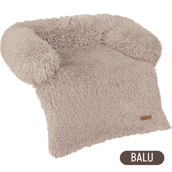 By Cee Cee : lit pour chien et protection pour meubles – Housse amovible – Moka/Taupe
