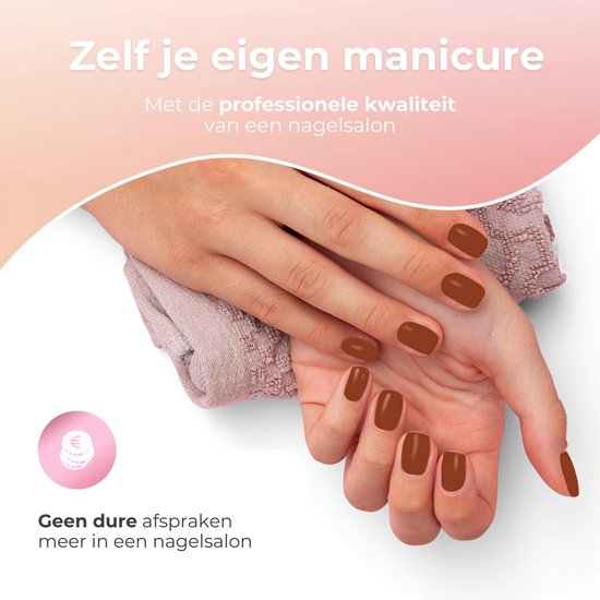 Moods Gellac 6-Piece Set - Gel Nail Polish Starter Pack - Vernis à ongles en gel - 8ML - Autumn Glow - Gellac - Nails - Chic Colours
