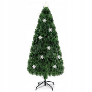Sapin de Noël Coast - 220 Branches - Lumières Led - 180 x 81cm - Vert