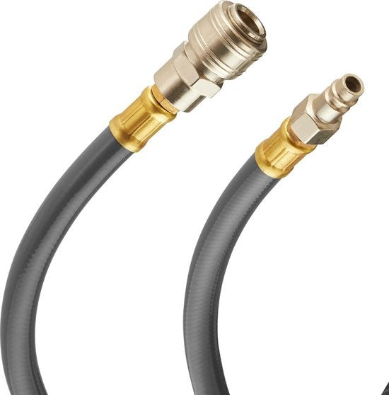 tectake Tuyau d'air comprimé avec enrouleur 30 m - 403431
