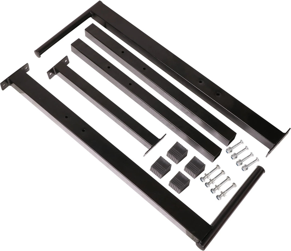Yaheetech : barre de traction et station de dips robuste, 84 x 79 x 107 cm – Noir mat – Métal