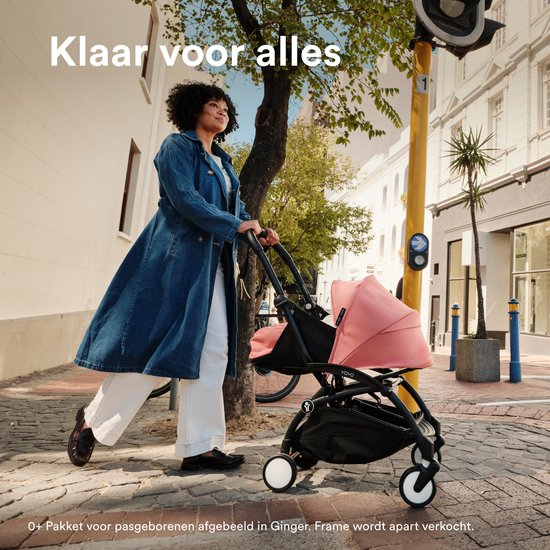 Stokke YOYO 0+ Newborn Pack, Aqua - Comprend un matelas, un pare-soleil extensible et un harnais à cinq points - Nécessite le châssis YOYO (vendu séparément)