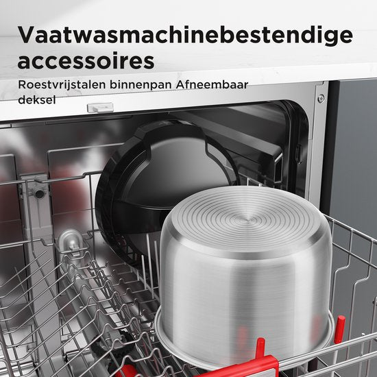 Autocuiseur Midea - MY-CS6037WP - 13 programmes - capacité de 6 L - 9 niveaux de sécurité